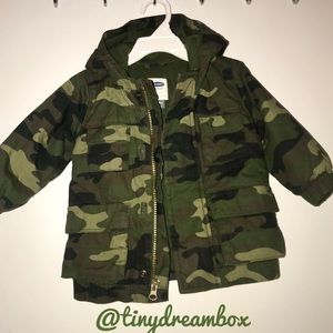 Camo Parka Jacket